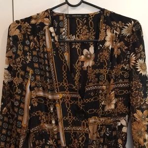 Zara Basic Dress Size S